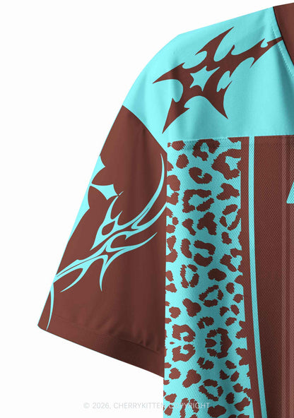 Mommy Needs A Good Boy Y2K Crop Sport Jersey Shirts Cherrykitten