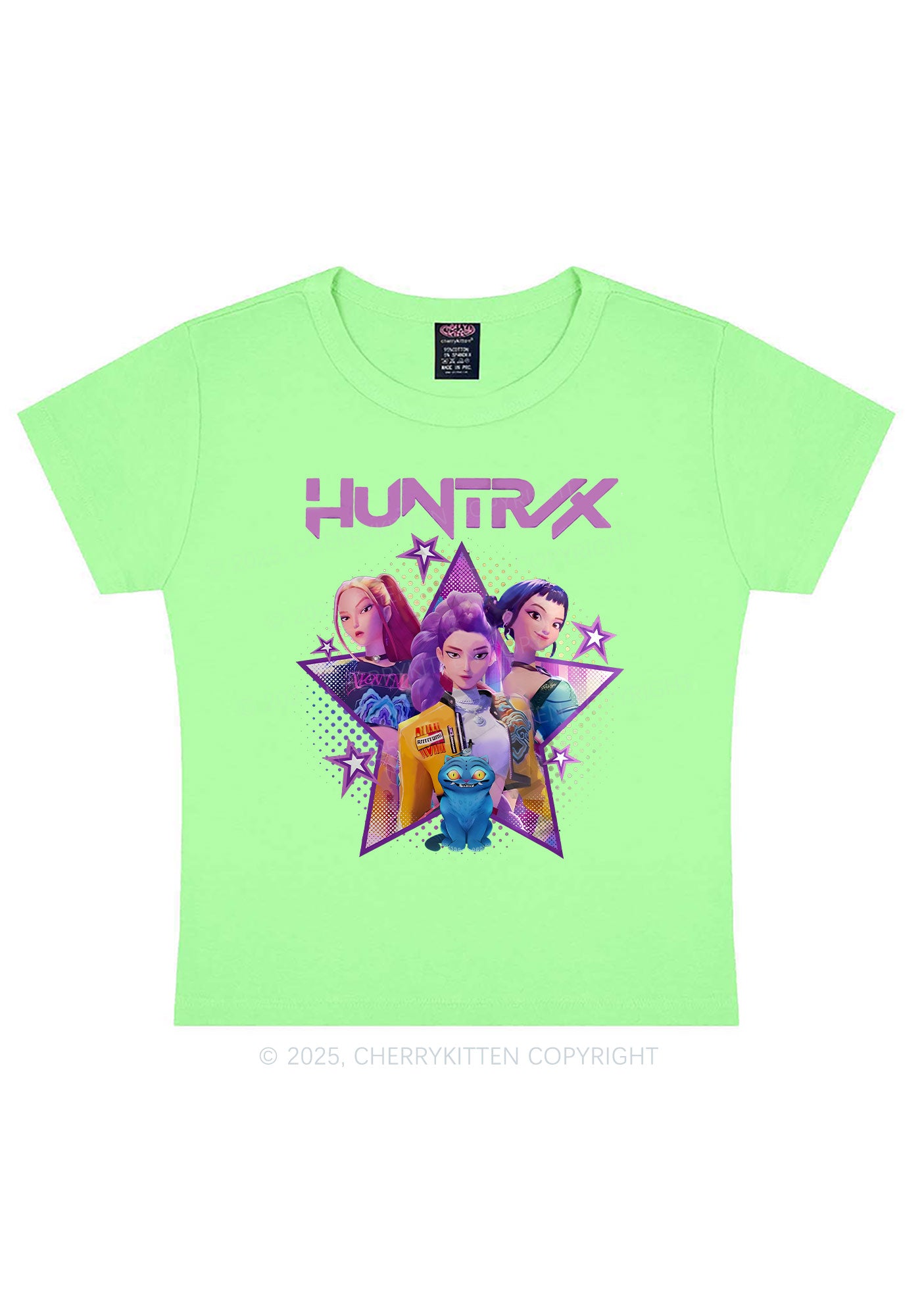 Kpop Stars Y2K Baby Tee Cherrykitten