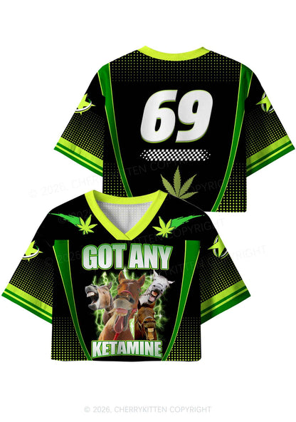 Got Any Kxxamine Y2K Crop Sport Jersey Shirts Cherrykitten