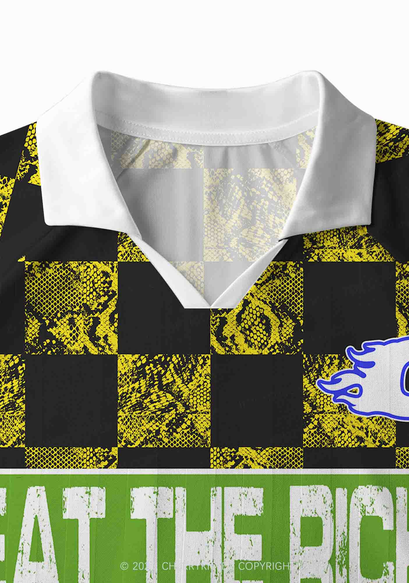 Custom Eat The Rich Y2K Sport Long Sleeve Jersey Shirts Cherrykitten