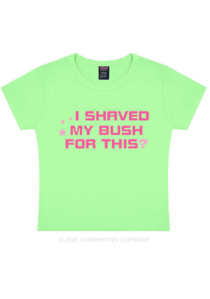 Shaved My Bush For This Y2K Baby Tee Cherrykitten