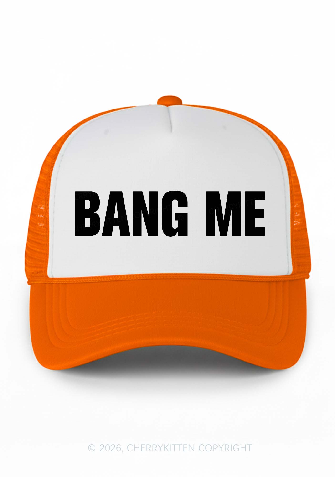 Bang Me Y2K Colorblock Trucker Hat Cherrykitten
