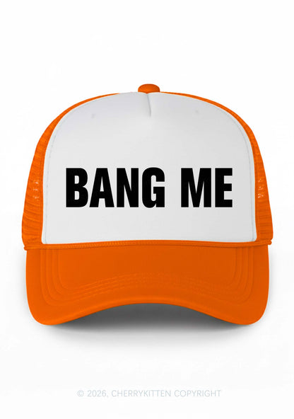 Bang Me Y2K Colorblock Trucker Hat Cherrykitten
