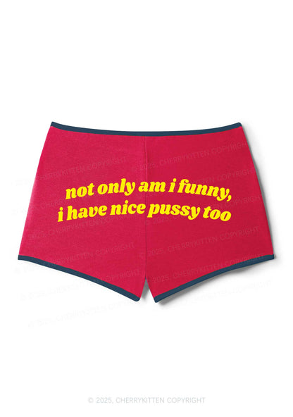 I Have Nice Puxxy Too Y2K Booty Shorts Cherrykitten