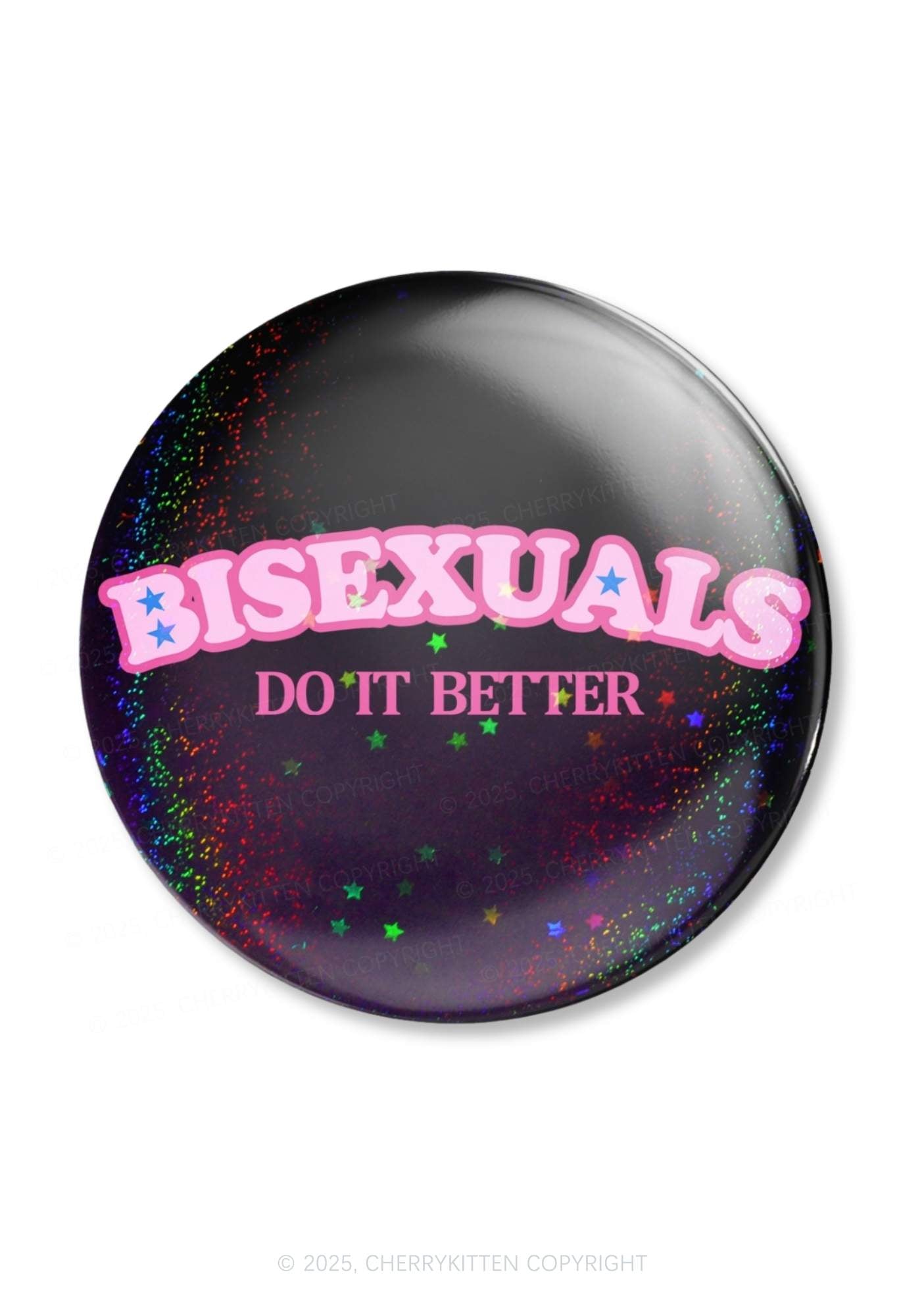 Bisexuals Do It Better Pride 1Pc Y2K Pin Badge Cherrykitten