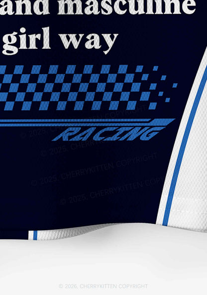 I Want To Feminine Masculine Pride Y2K Crop Sport Jersey Shirts Cherrykitten
