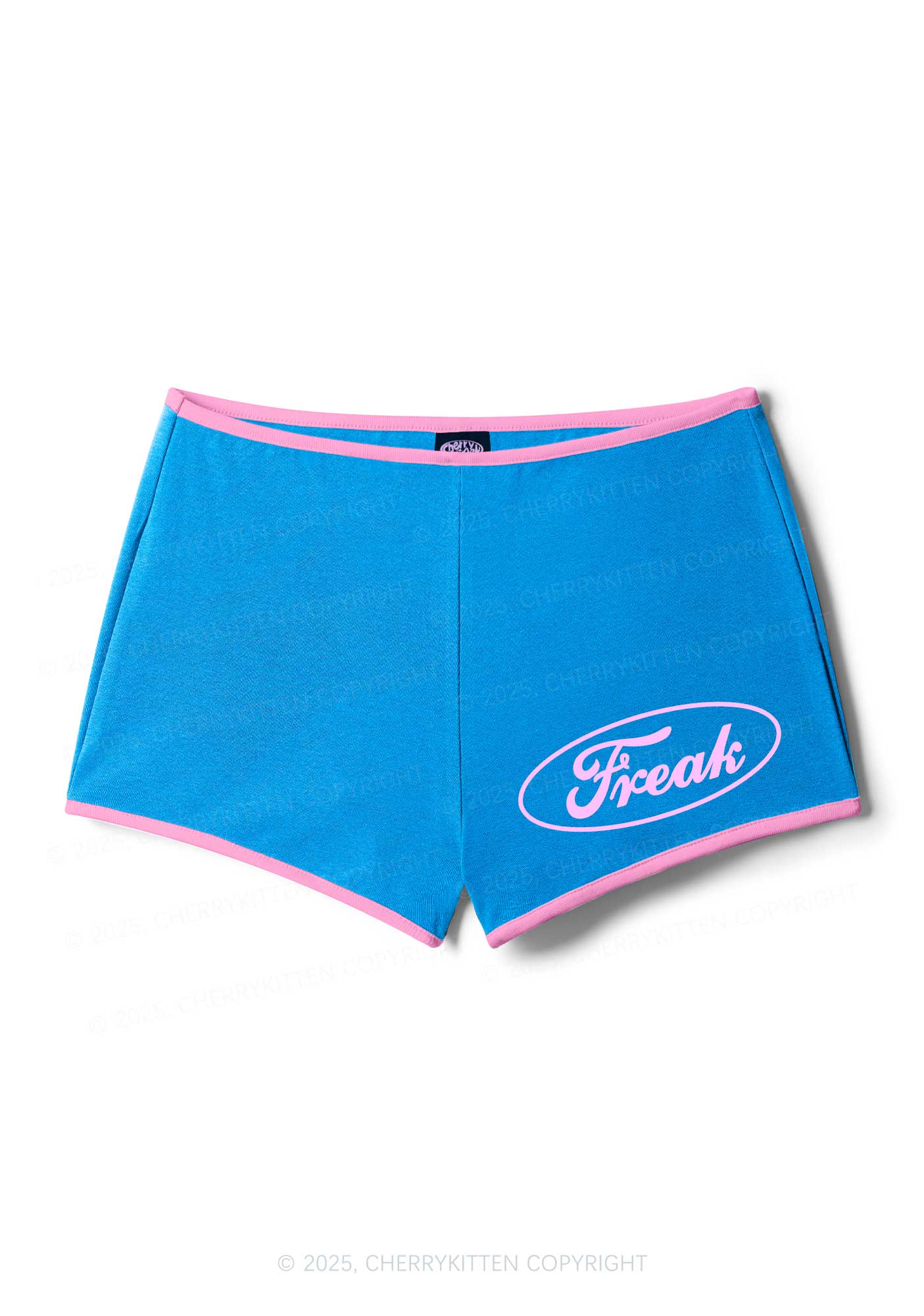 Oval Freak Y2K Booty Shorts Cherrykitten