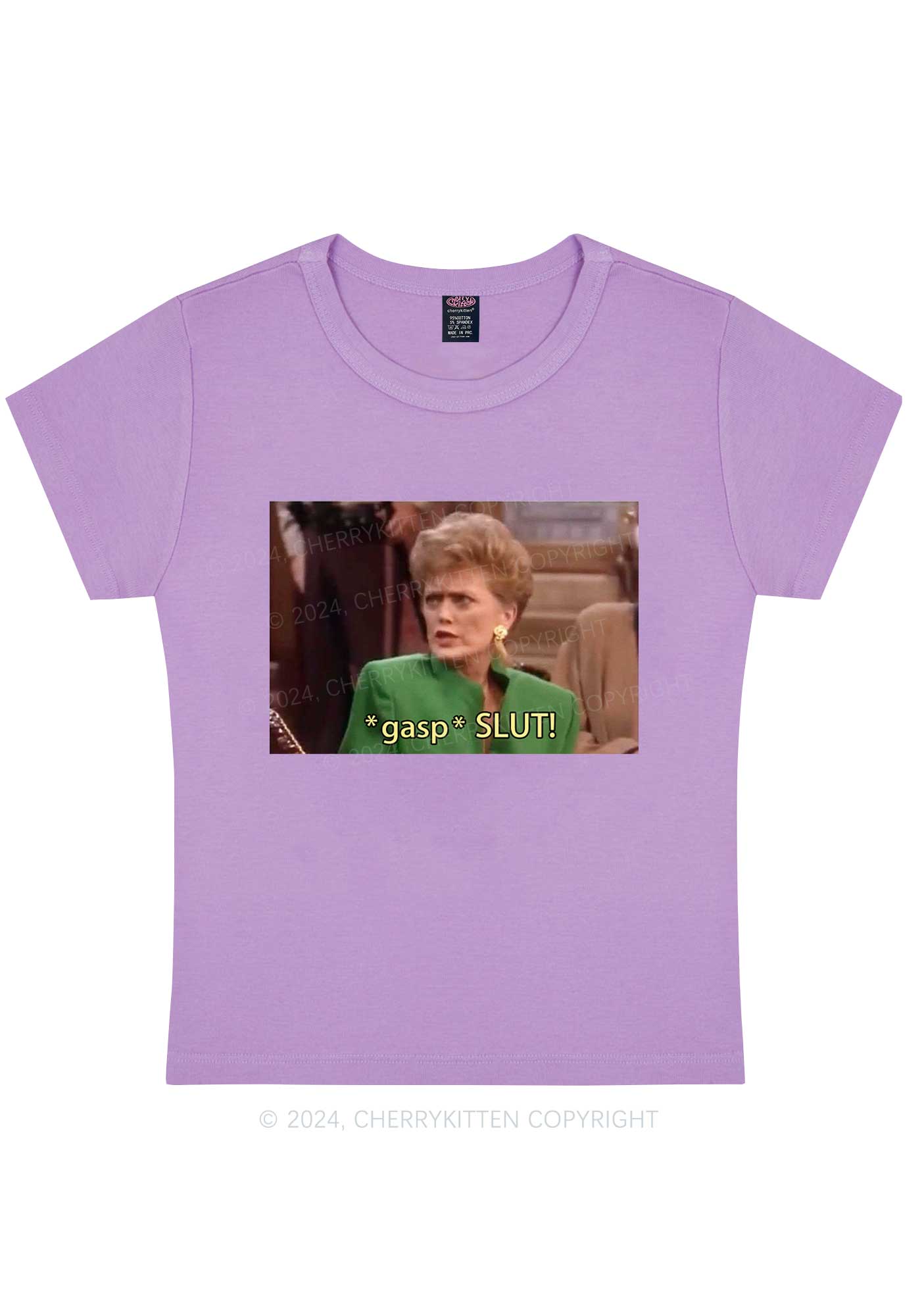 Gasp Slxt Y2K Baby Tee Cherrykitten