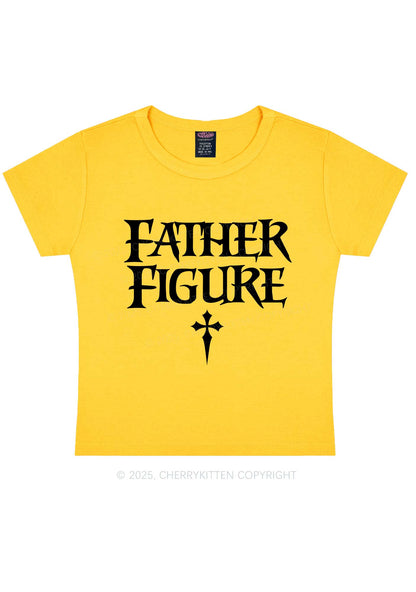 Halloween Father Figure Y2K Baby Tee Cherrykitten