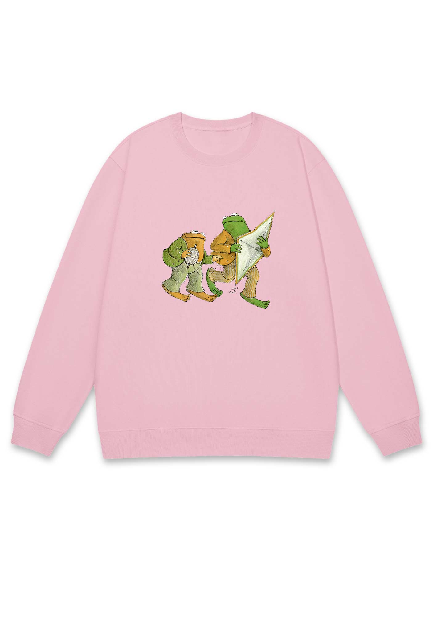 Frog Flying The Kite Y2K Sweatshirt