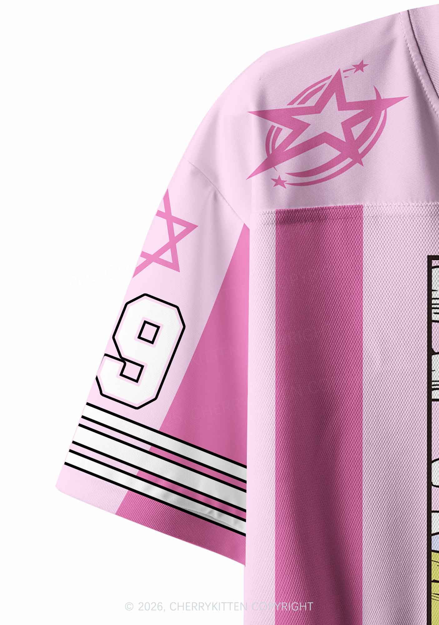 The Carabiner Pride Y2K Crop Sport Jersey Shirts Cherrykitten