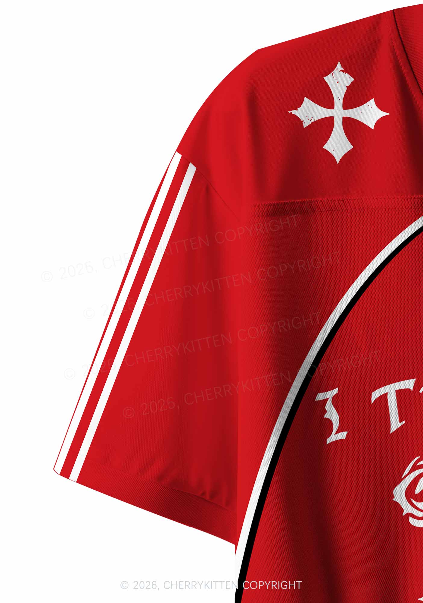 I Turn Mascs Into Bottoms Pride Y2K Crop Sport Jersey Shirts Cherrykitten