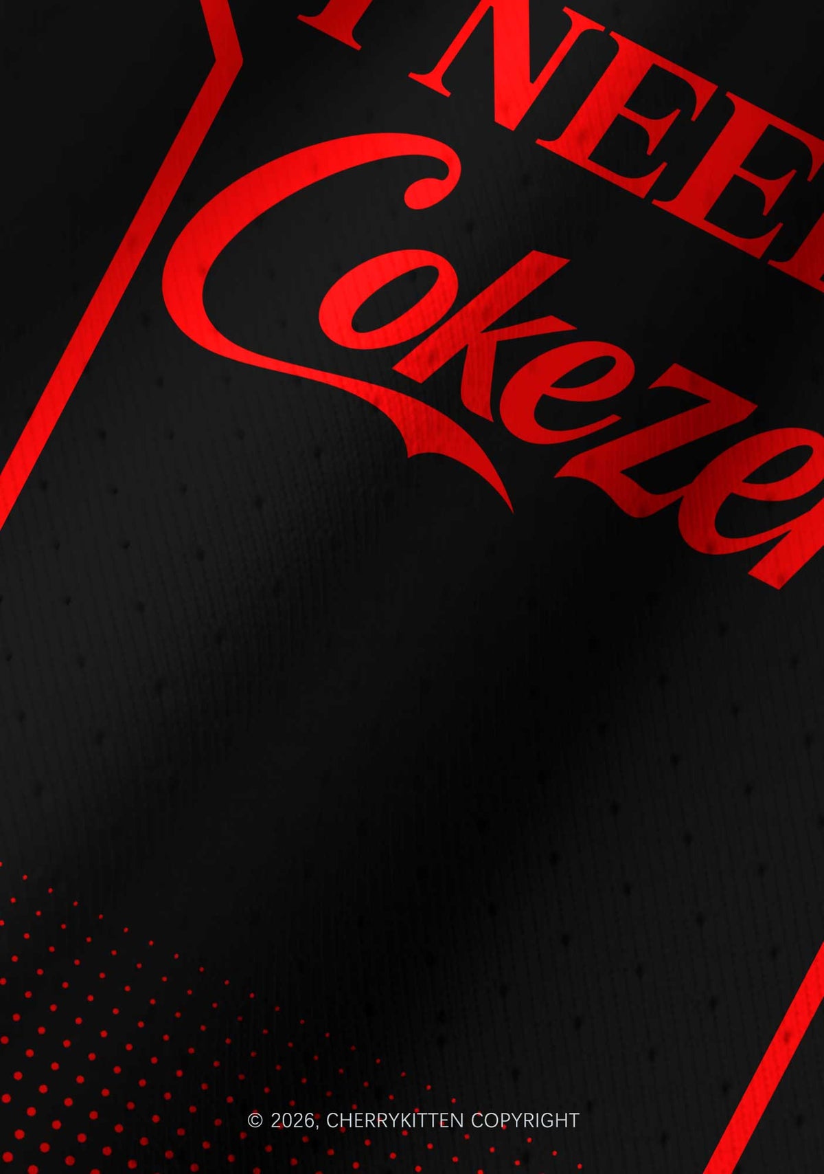 I Need A Zero Cola Y2K Crop Football Jersey Shirts Cherrykitten