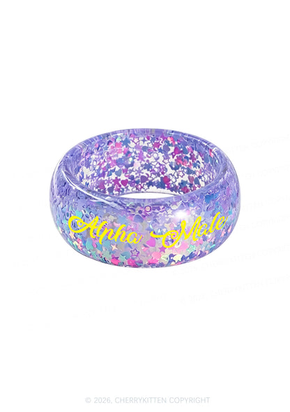 Alpha Male Y2K Cuff Bangle Cherrykitten