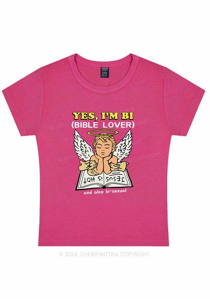 Bible Lover Y2K Baby Tee Cherrykitten