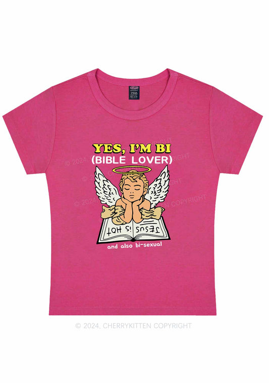 Bible Lover Y2K Baby Tee Cherrykitten