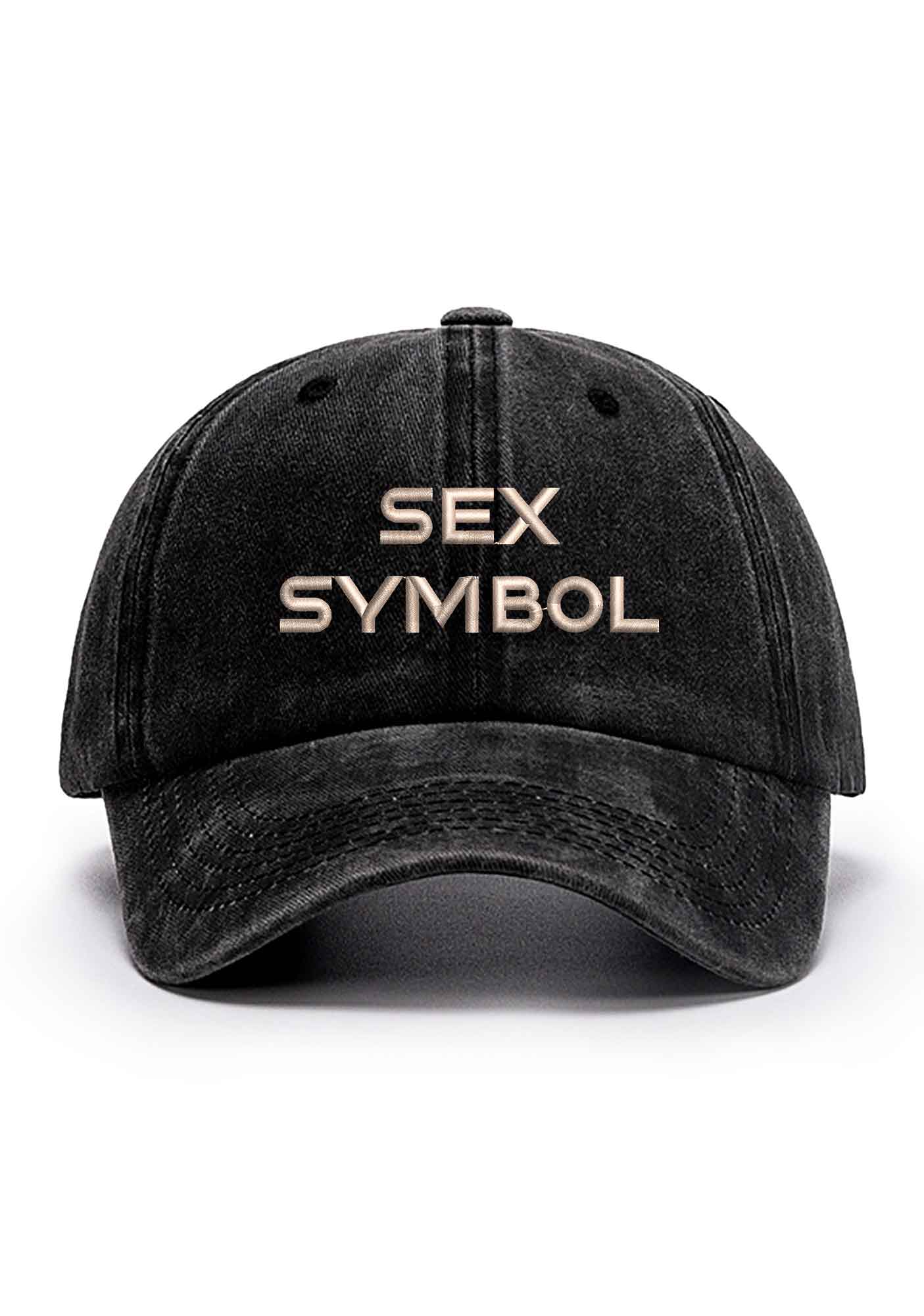 Sx Symbol Embroidered Baseball Cap