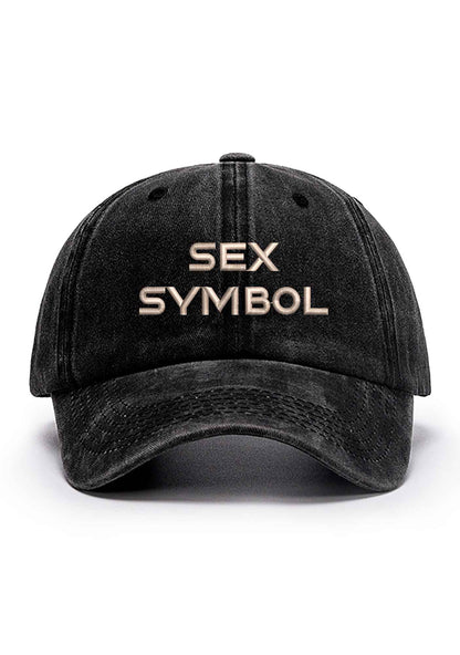 Sx Symbol Embroidered Baseball Cap