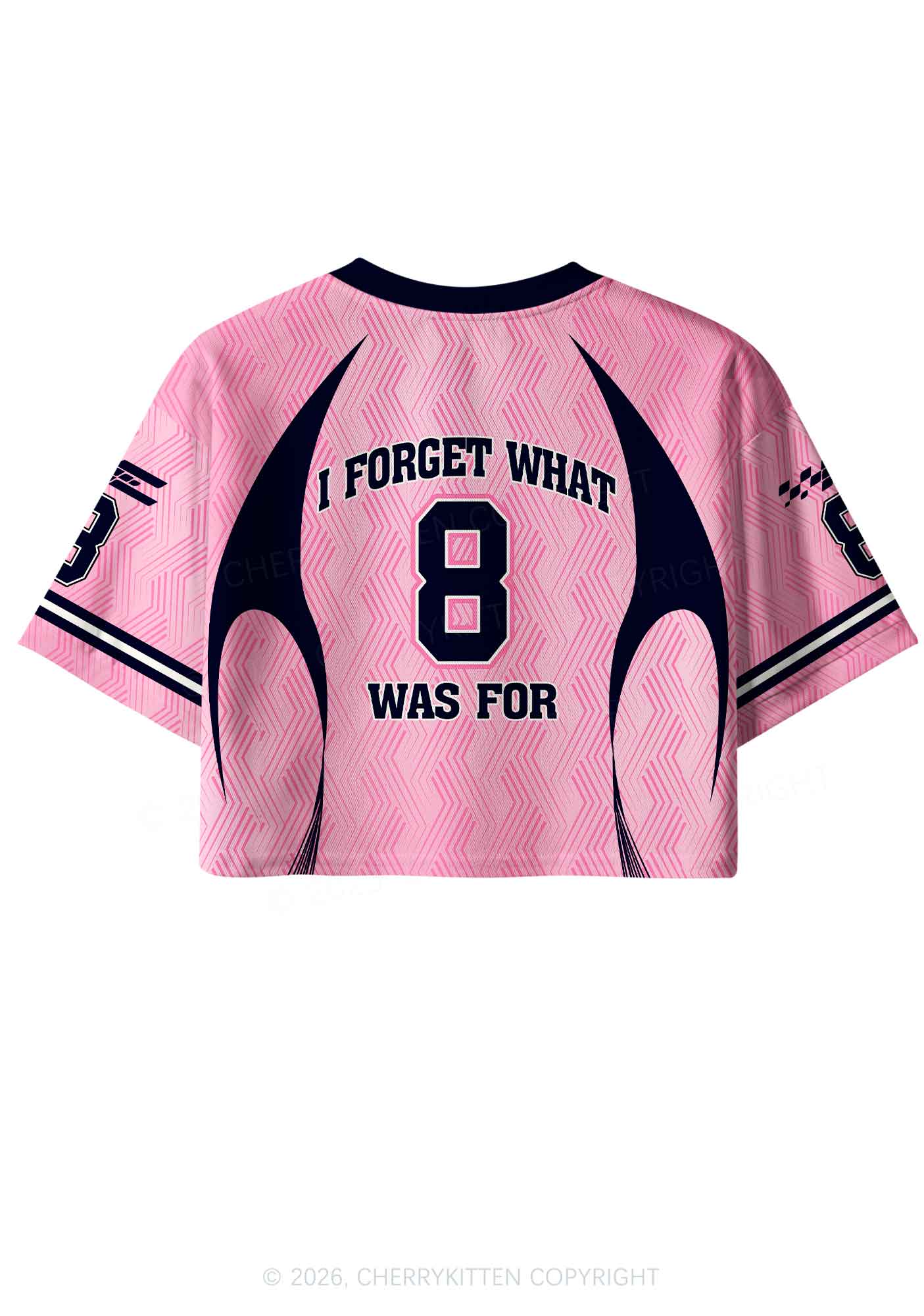 I Forget What Was For Pride Y2K Crop Sport Jersey Shirts Cherrykitten