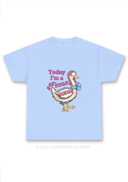 Serious Goose Y2K Chunky Shirt Cherrykitten