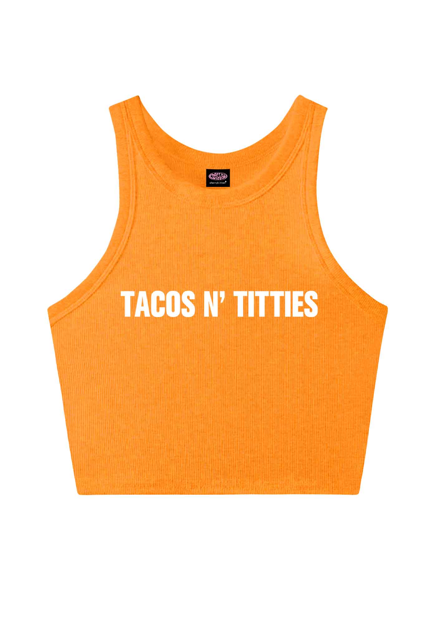 Tacos And Txtties Y2K Crop Tank Top Cherrykitten