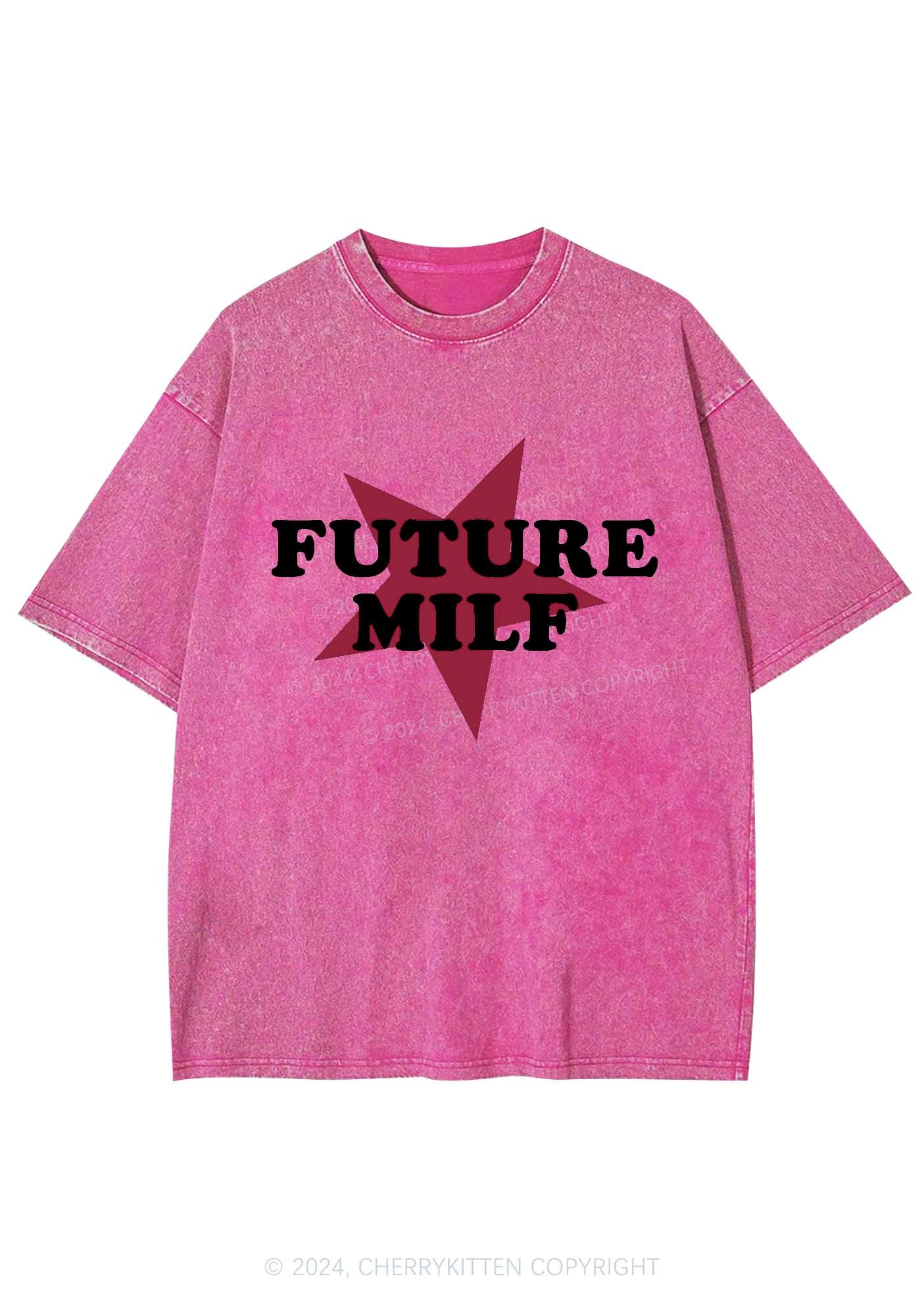 Future Mxxf Y2K Washed Tee Cherrykitten