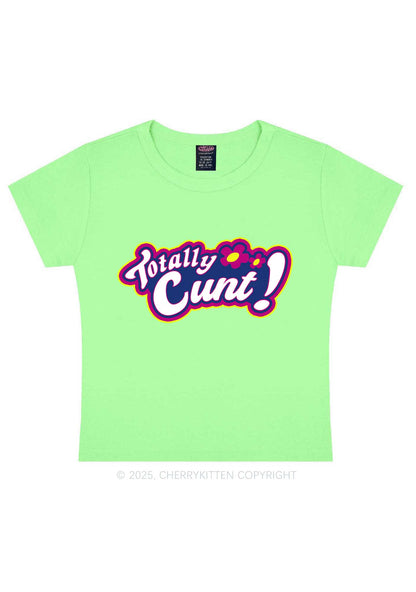Totally Cxxt Y2K Baby Tee Cherrykitten