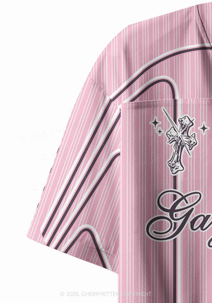 Gay Angels Pride Y2K Crop Sport Jersey Shirts Cherrykitten