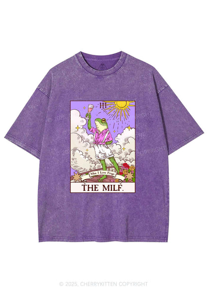 The Mxxf Frog Y2K Shirts Washed Tee Cherrykitten