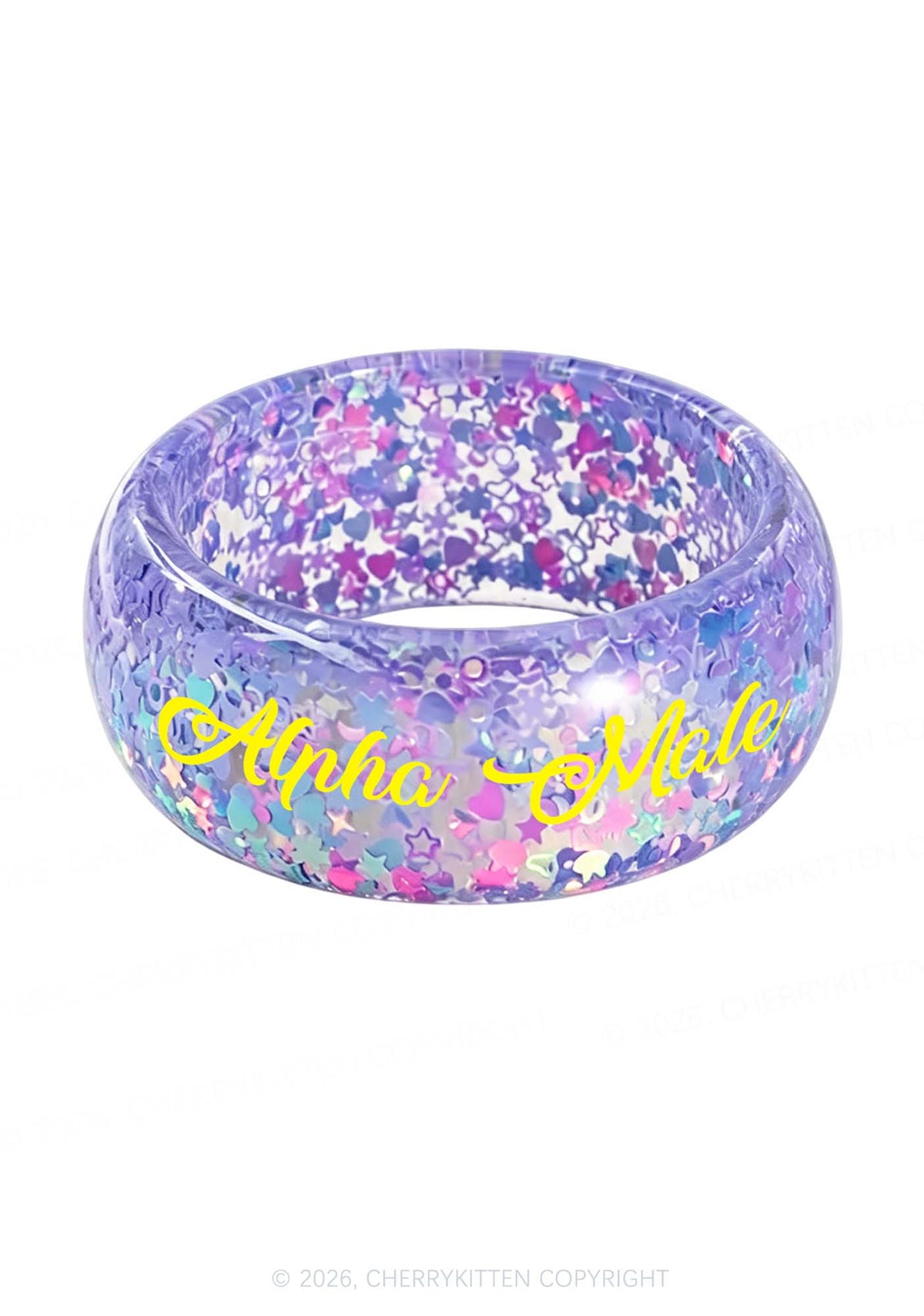 Alpha Male Y2K Cuff Bangle Cherrykitten