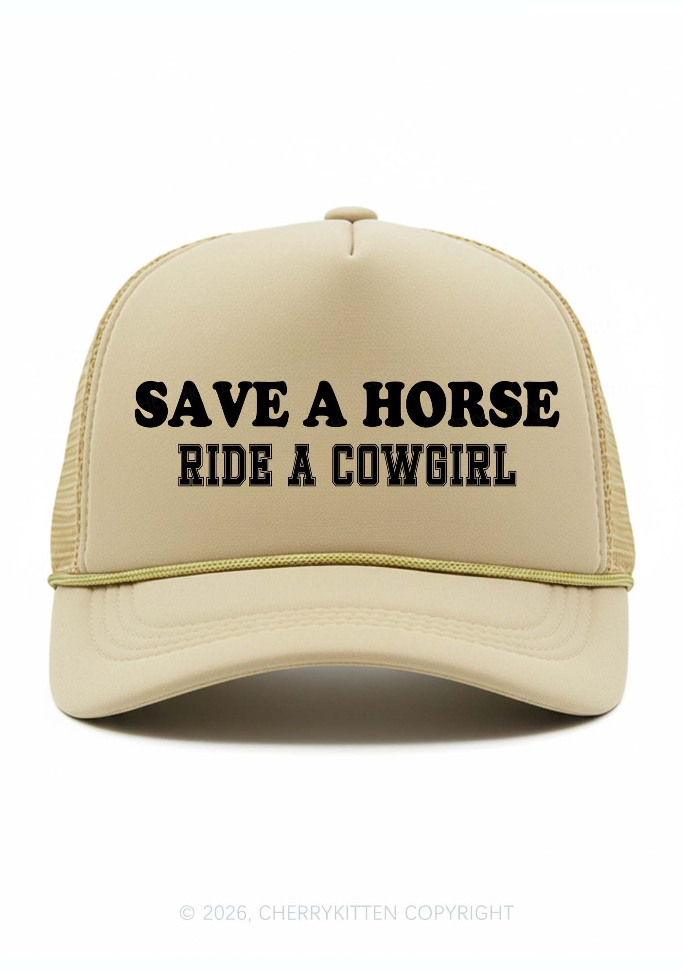 Ride A Cowgirl Y2K Trucker Hat Cherrykitten