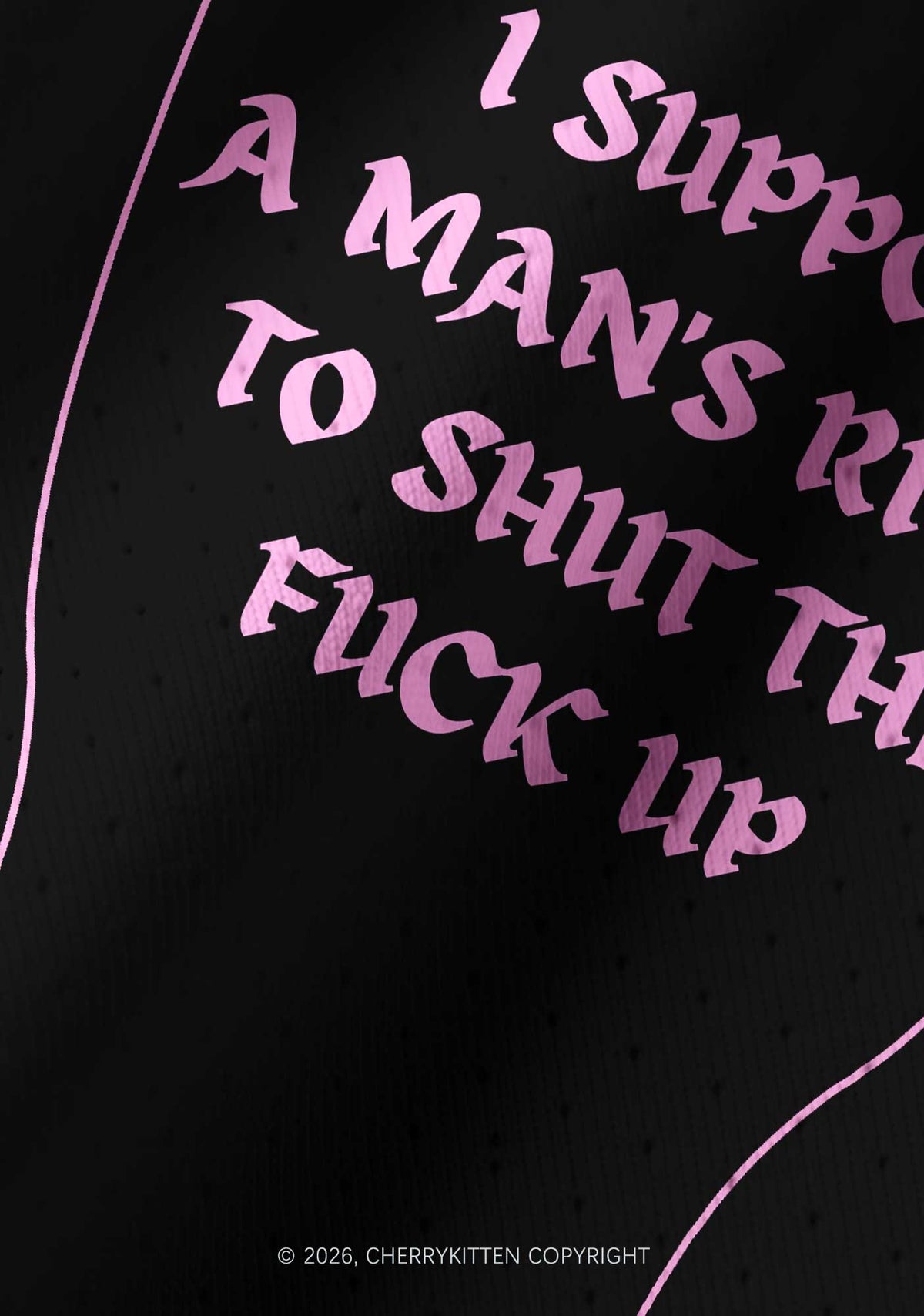 I Support A Mans Right Y2K Crop Football Jersey Shirts Cherrykitten