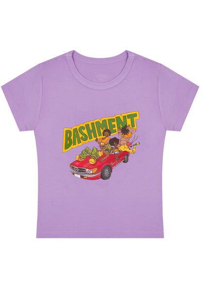 Curvy Bashment Red Car Baby Tee