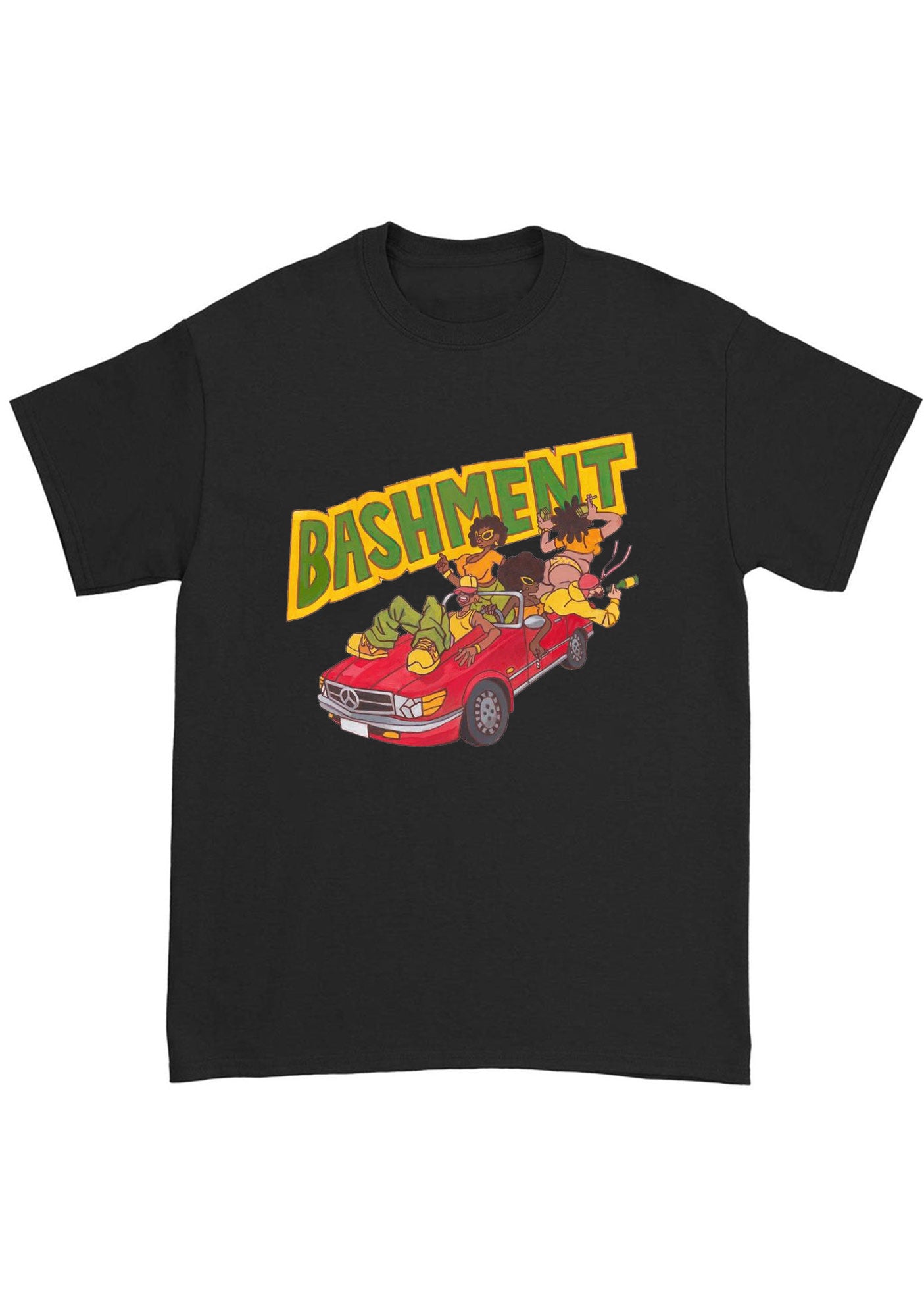 Bashment Red Car Chunky Shirt