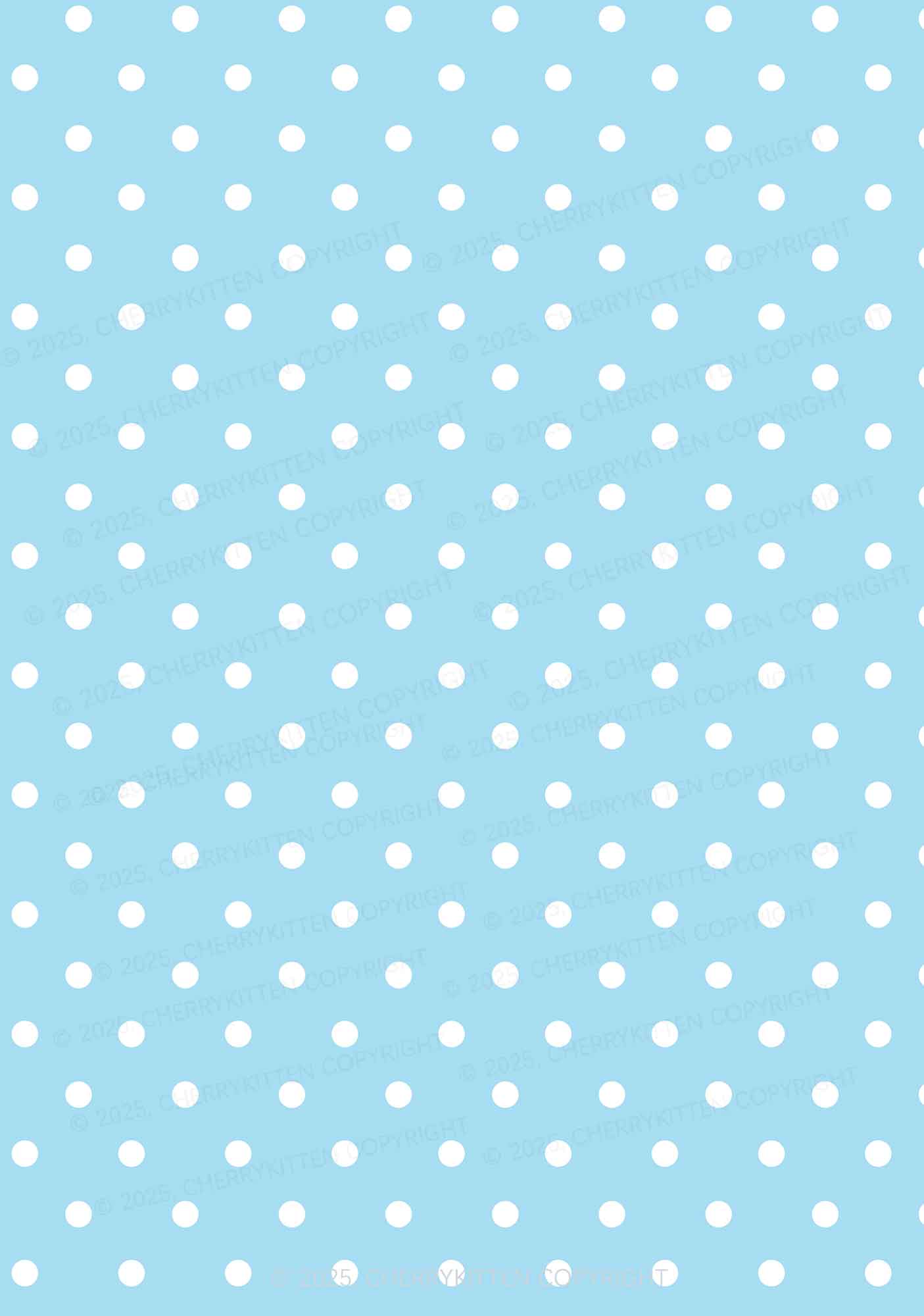 Sky Blue Dots Y2K Print Bikini Set Cherrykitten