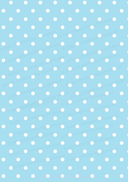 Sky Blue Dots Y2K Print Bikini Set Cherrykitten