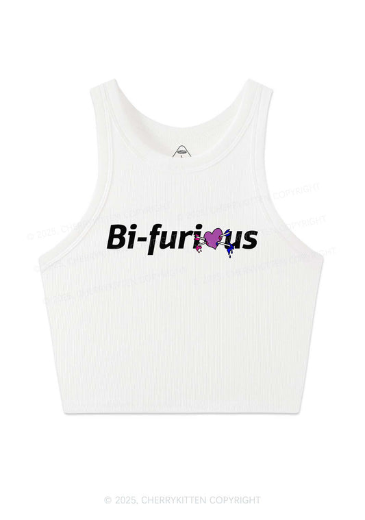 Bifurious Pride Y2K Crop Tank Top Cherrykitten