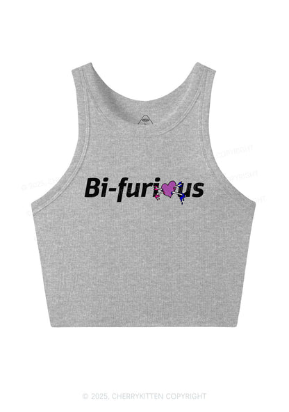 Bifurious Pride Y2K Crop Tank Top Cherrykitten