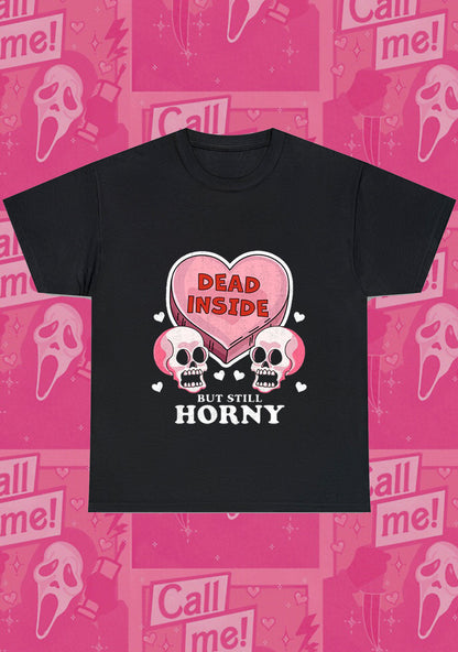 Halloween Dead Inside But Still Horxy Chunky Shirt