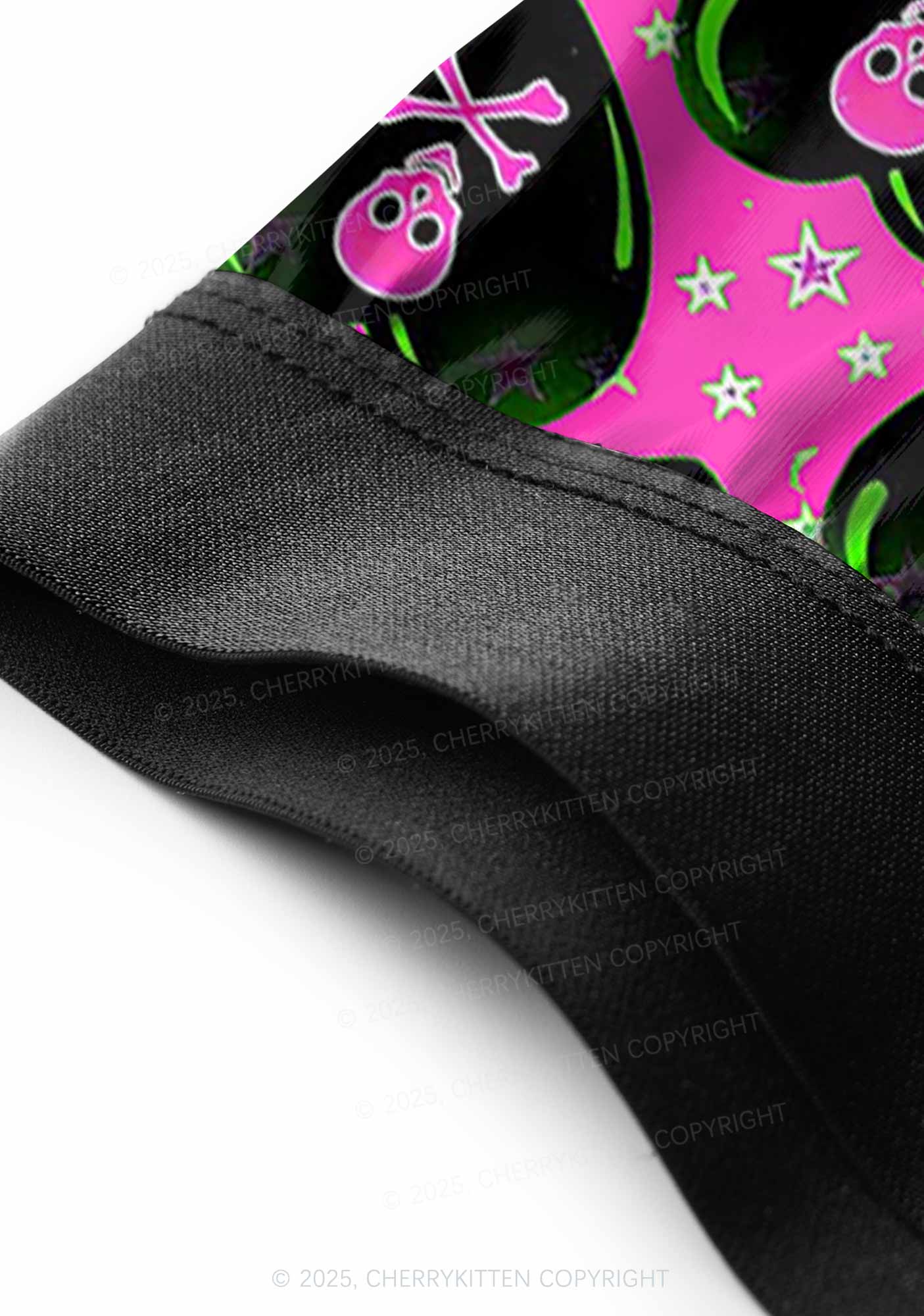 Skeleton Deluxe Valentine's Day Y2K Print Couples Boxer Briefs Set Cherrykitten