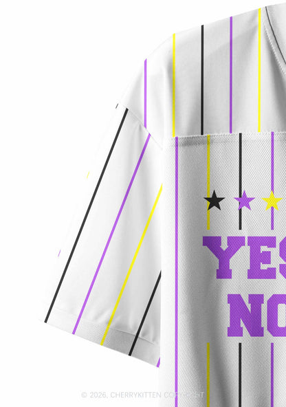 I Do Look Nonbinary Pride Y2K Crop Sport Jersey Shirts Cherrykitten