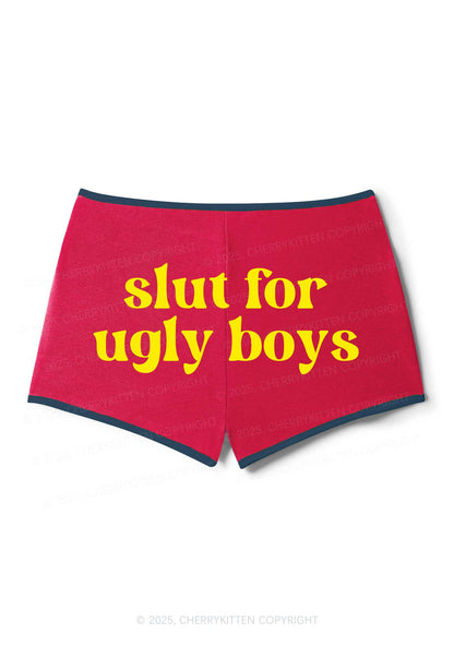 Slxt For Ugly Boys Y2K Booty Shorts Cherrykitten