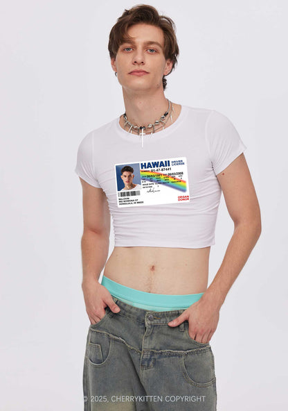 Custom MCL ID Y2K Baby Tee Cherrykitten