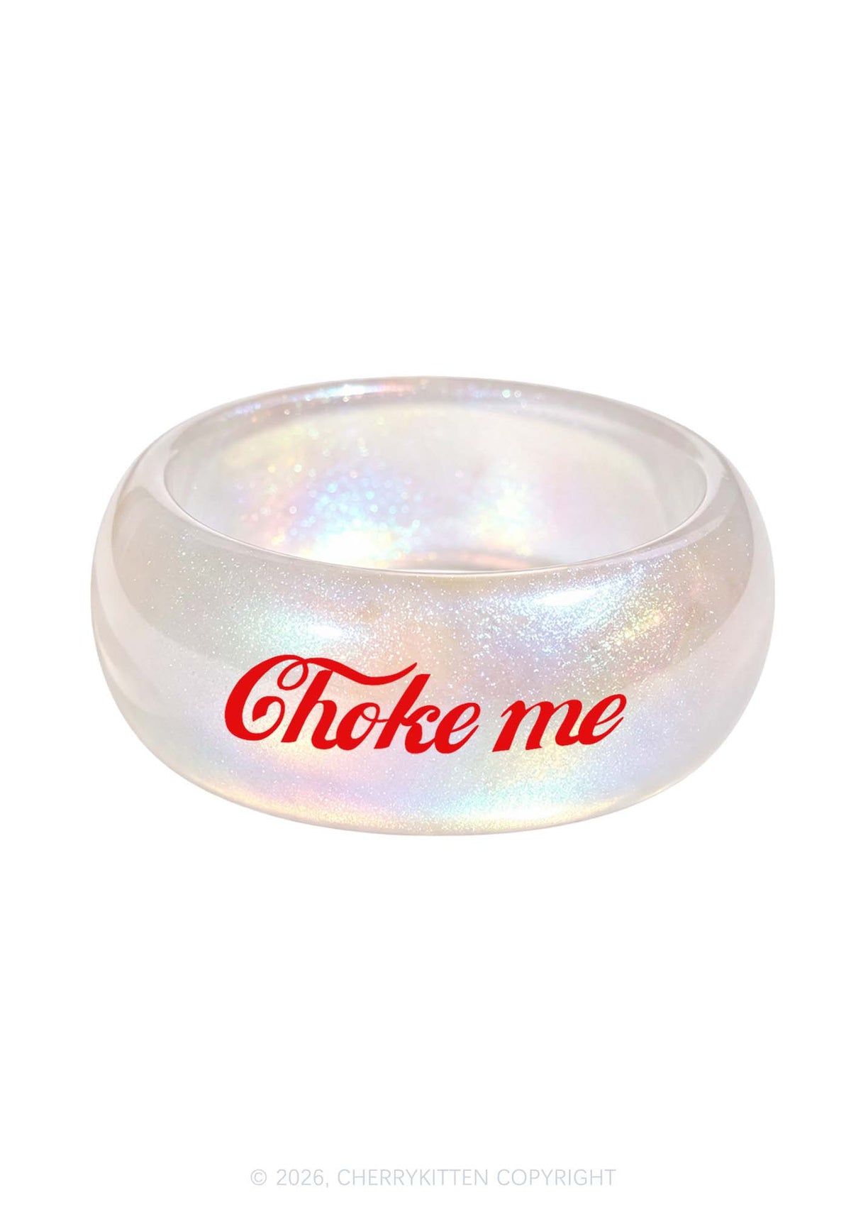 Choke Me Y2K Cuff Bangle Cherrykitten