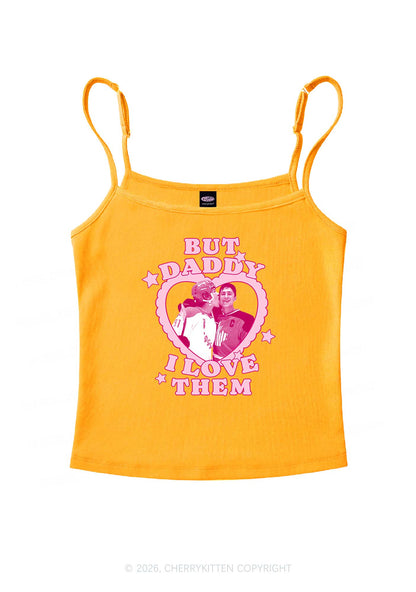 But Daddy I Love Them HR Y2K Spaghetti Strap Cami Cherrykitten