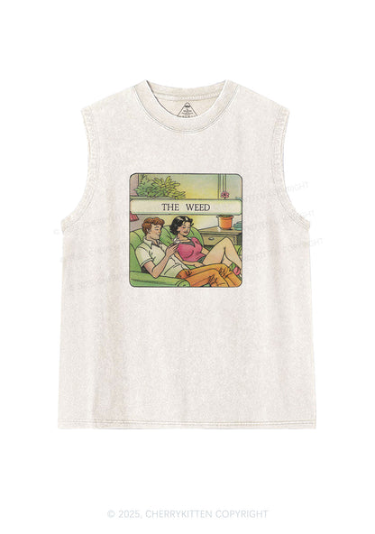 The Wxxd Y2K Washed Tank Cherrykitten