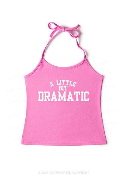 A Little Bit Dramatic Y2K Halter Neck Cami Cherrykitten