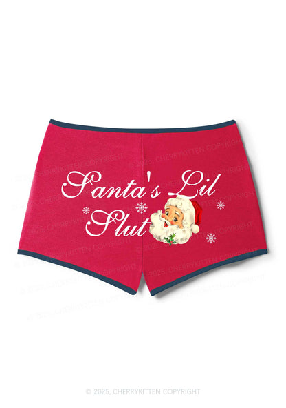 Santas Lil Slxt Christmas Y2K Booty Shorts Cherrykitten