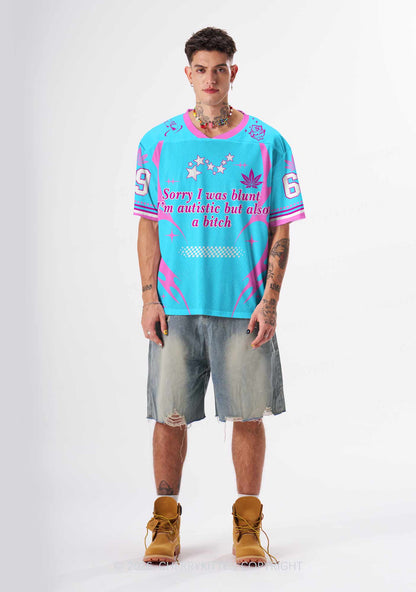 Sorry I Was Blunt Y2K Sport Jersey Shirts Cherrykitten
