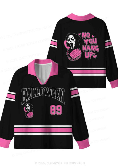 Halloween Custom Horror Call Y2K Sport Long Sleeve Jersey Shirts Cherrykitten